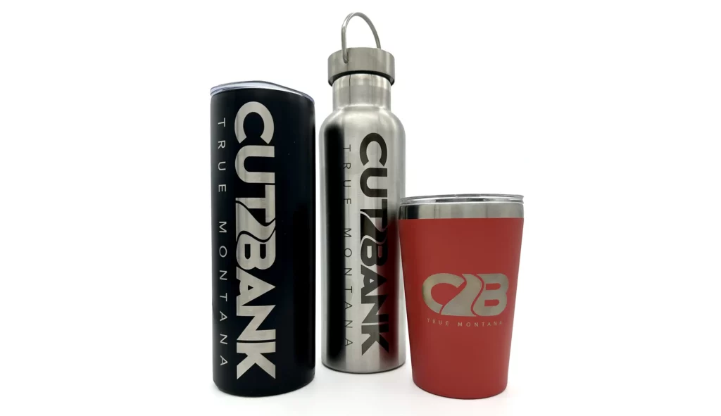 Cut Bank Water Bottles