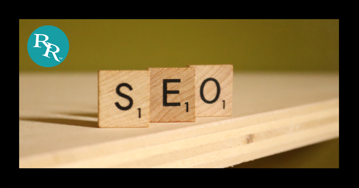 Letter from a Scrabble game spell out the acronym “SEO” (Search Engine Optimization)