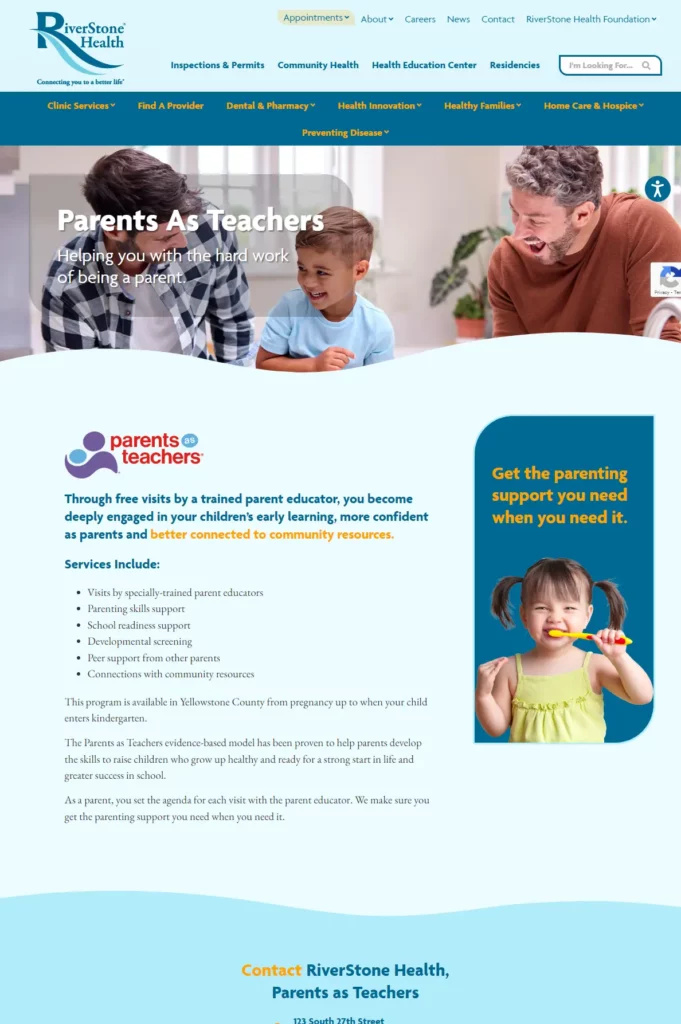 riverstonehealth.org healthy families parents as teachers copy